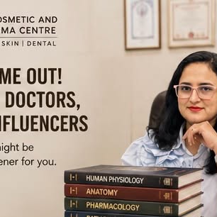 Time out — real doctors, not influencers.